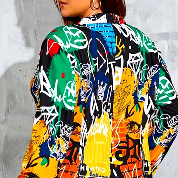 SALE TODAY Graffiti Fashion print by Floern. Size XL 🔥 - Picture 6 of 8